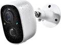 Security Camera Wireless Outdoor, Outdoor Camera Wireless 2-Way Talk Battery Powered Wi-Fi Cameras for Outside and Indoor 2K Night Vision AI Motion Detection Spotlight Siren Alarm IP65 Weatherproof