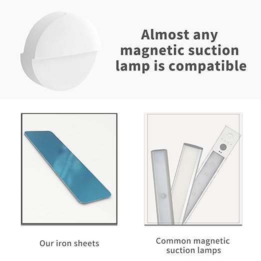 Under Cabinet Lights Magnetic Sticky Under Cabinet Light Replacement Magnetic Strip Under Cabinet Magnetic Strips Magnetic Strips for Lights（Nonmagnet）