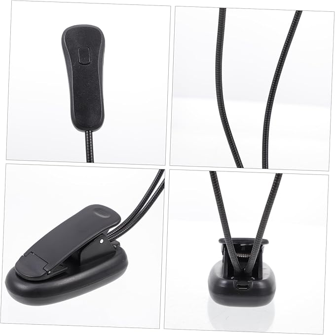 Angoily LED Desk Lamp for Reading Eye-Caring Adjustable Brightness Touch Levels Multipurpose Lighting for Home Office Bedroom 1 Set