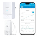 GoveeLife Wi-Fi Gateway Thermometer Hygrometer H5107, Outdoor Indoor Wireless Temperature Humidity Sensor Monitor with Remote APP Notification Alert, 1312ft/400m Monitoring Range, IP 65 Waterproof