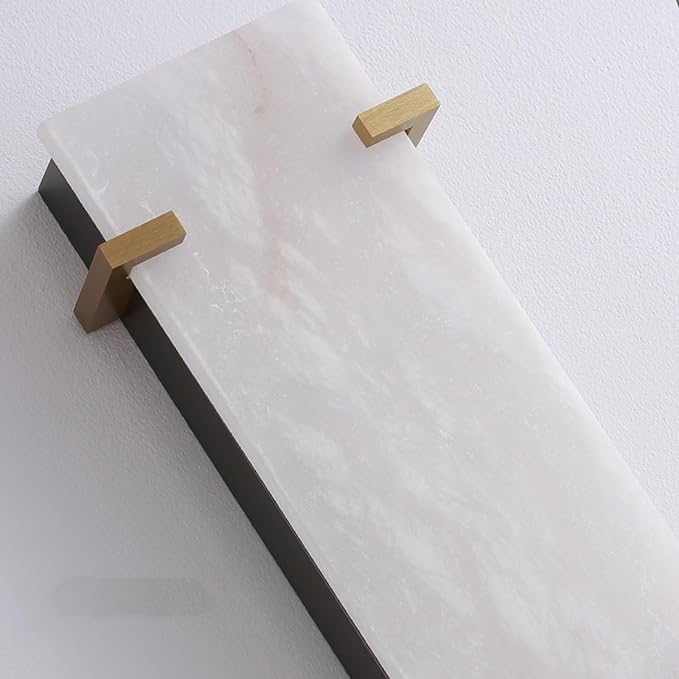 Wall Lights Chinese Style Marble Wall Lamp, Zen Bedroom Bedside Lamp, Luxury Living Room Background Wall Lamp Interior Lighting Fixtures Wall Sconce