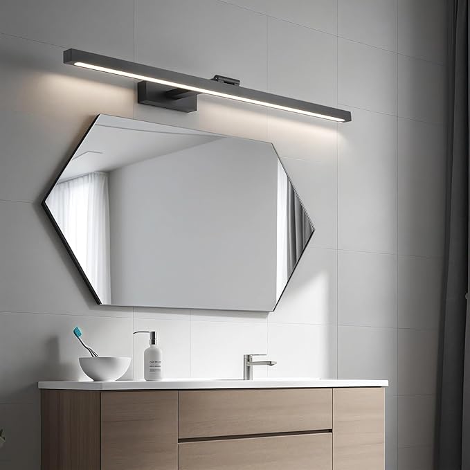 Adjustable Led Bathroom Mirror Light, Waterproof Makeup Wall Light, Anti-Corrosion All-Aluminum Design