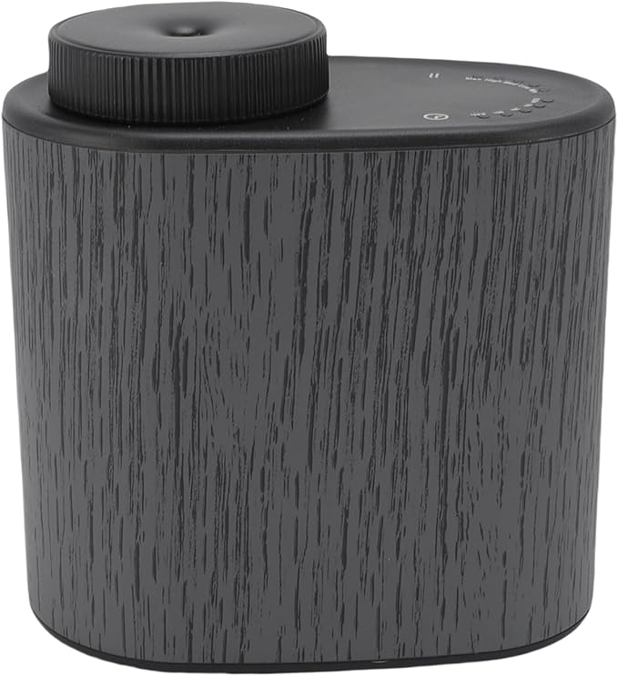 Jiawu Essential Oil Diffuser, Waterless 60ML Smart Aromatherapy Diffuser, Smart Scent Air Machine with APP Control for Bedroom, Living Room, Car, Office (Black)