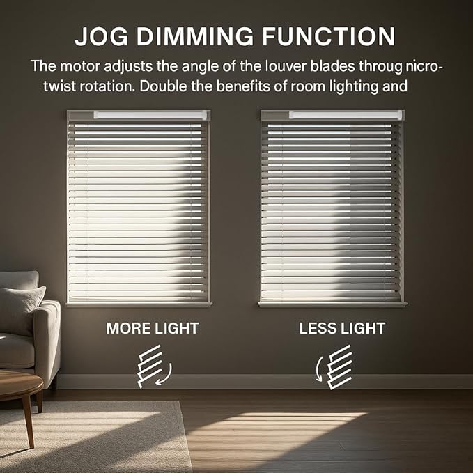 Motorized Roller Shade Motor Kit, 4800mAh Rechargeable Electric Blind Motor, Remote Control Retrofit, High Torque Tubular Drive for Window Shades (13 N.m for Φ50mm (2") Round Tube)