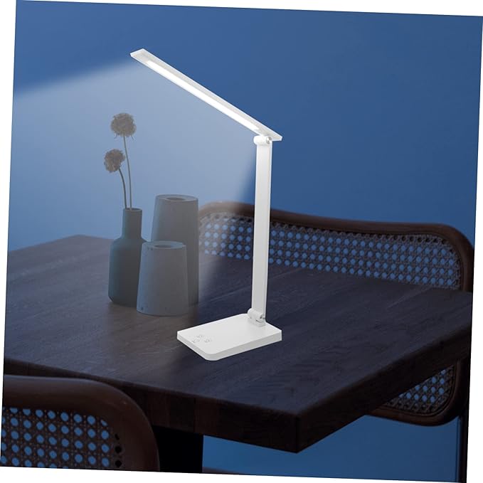 Adjustable Foldable Led Desk Lamp Brightness Levels Touch Control Eye-Protection for Home