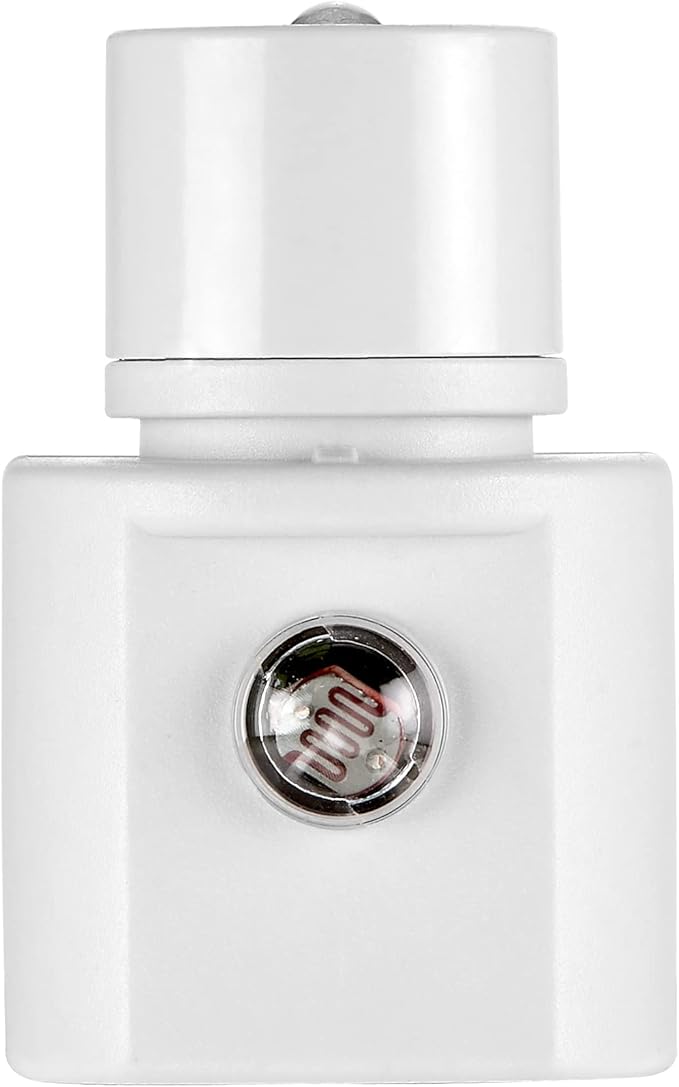 Maxxima MLN-16 LED Plug in Night Light - Features Auto Dusk to Dawn Sensor 5000K Daylight, 5 Lumens, Ideal for Bedroom, Bathroom, Hallway, and Senior Living Use - 4 Pack