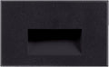 5W LED Horizontal Step Lights, Black Finish, 120V Dimmable LED Stair Lights Indoor and Outdoor, 200 Lumens, CRI 90+, IP-65 IC Rated, ETL Listed, Warm White 3000k