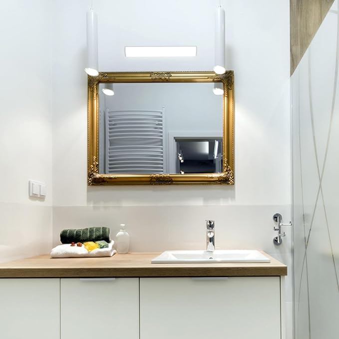 NUOBESTY 12w Led Vanity Lights for Mirror Under Counter Lights Fog Stylish Design