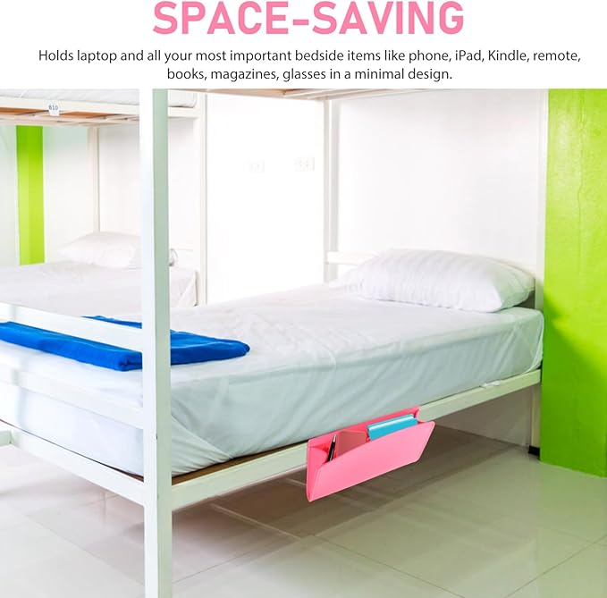 Elegant Bedside Felt Storage Compact Cabinet for Laptop Phone Essential Bedside Items