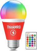 RGBW Bulbs10W (85W Equivalent),A19 E26/27 Multiple Color Changing Light Bulb with Remote,LED Lamp Replace,Warm White,Dimmable Memory Function,Ideal Lighting for Home Decoration,Party,Gardens