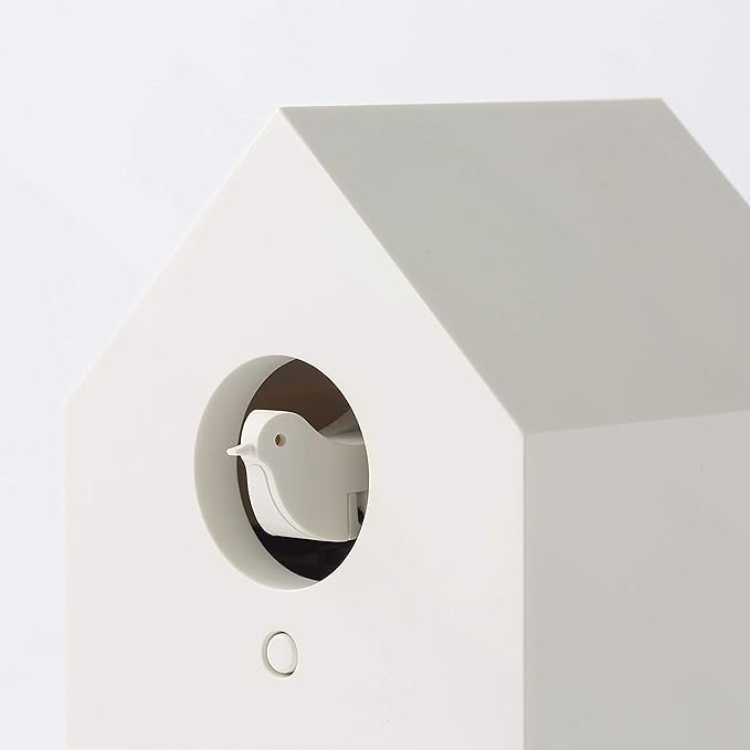 MUJI Cuckoo Clock, White, Medium