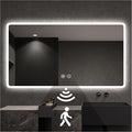 Led Mirror for Bathroom with Front Light and Backlit, Dimmable Anti Fog Wall Bathroom Mirror with Led Lights, Water Proof, Decor Vanity Mirror (36" L x 60" W)