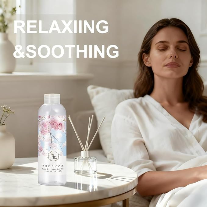 Reed Diffuser Refill (Silk Blossom)
