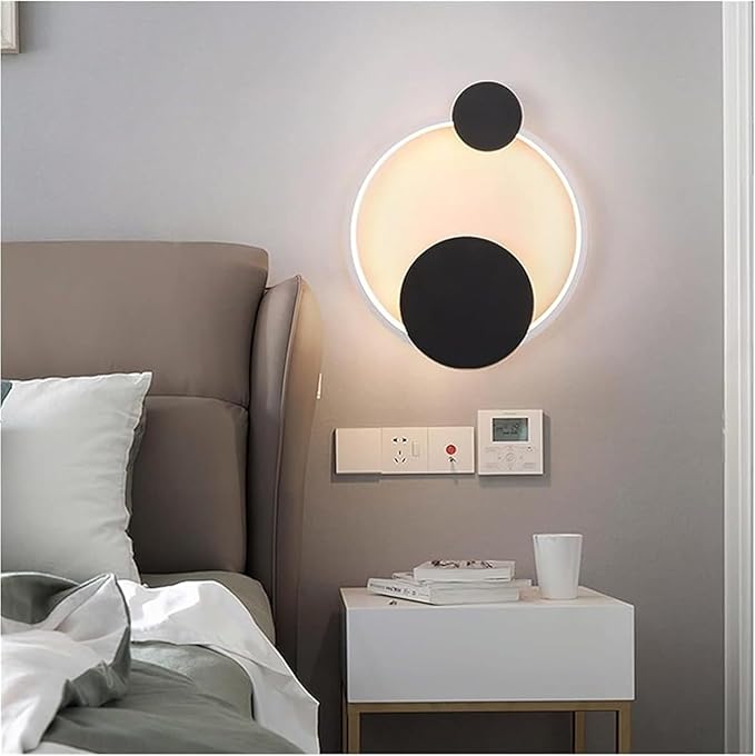 Minimalist Led Wall Decor with Living Room Decoration Bedside Lamp Modern Wall Lamp Sconce Indoor Lighting Wall Light Fixtures for Living Room