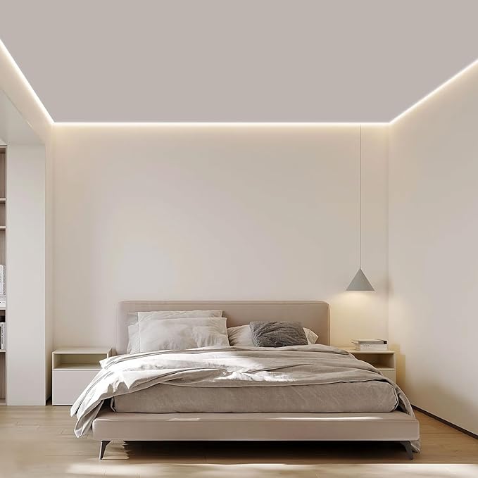 40ft White LED Light Strip Kit, 6500K Strip Light, 720 LED 12V Flexible Cuttable LED Light Strips for Bedroom Kitchen Under Cabinet Lighting Indoor