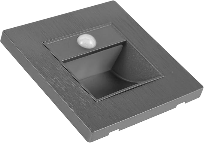 Cabilock Motion Sensor LED Stair Lights Warm White Recessed Step Lights for Indoor Stairs Aisles and Hallways Soft Lighting Easy Installation for Home Use