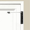 Automatic Door Closers for Home,Safety Spring Door Closer,Thick Stainless Steel Material,Adjustable Catch Speed,with Screw,Wrench,Easy to Install