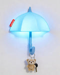 Kids Night Light Umbrella, Silicone Tap Control Magnetic Bedside Lamp with Time Auto-Off, Cute Portable LED Nursery Light for Baby, Toddler, Bedroom and Keychain Holder