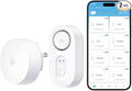 GoveeLife Upgraded Smart Water Leak Detector 1s with 1804 ft Ultra-Long Range, WiFi Water Sensor with SMS/Email/APP Push and Sound Alarm,5-Year Battery Life, 1 Pack, Suit for Home, Basement, Kitchen