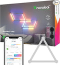 Nanoleaf Lines LED Wall Lights, RGBW Smart Geometry Wall Light Bar with Music & Screen Sync, WiFi Wall Light Panels with Alexa & Google Assistant for Gaming Room, Streaming (Expansion Pack, 3 Lines)