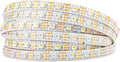 BTF-LIGHTING RGBW RGB+Natural White SK6812 (Similar WS2812B) 4 Colors in 1 LED Strip Individually Addressable 16.4ft 60Pixel/m 300LED Light Dream Color IP65 DC5V White PCB (No Adapter or Controller)