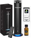 Waterless Scent Diffuser, Essential Oil Diffuser Machine - Cold Air Diffusion Tech for 1500 Sq Ft Large Room, Home, Office, Hotel & Spa, Starter Kit Includes 1 Scent Oil & Remote Control & APP