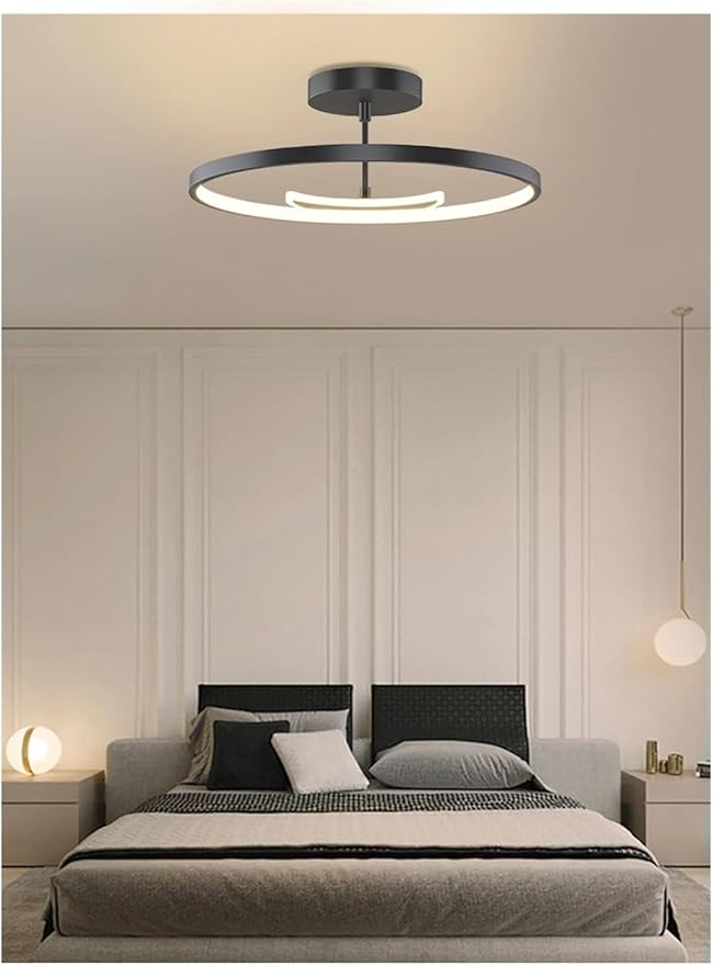 Design LED Ceiling Light Smart Remote Control Living Room Round Corridor Hallway Indoor Lighting Decoration,Luxury