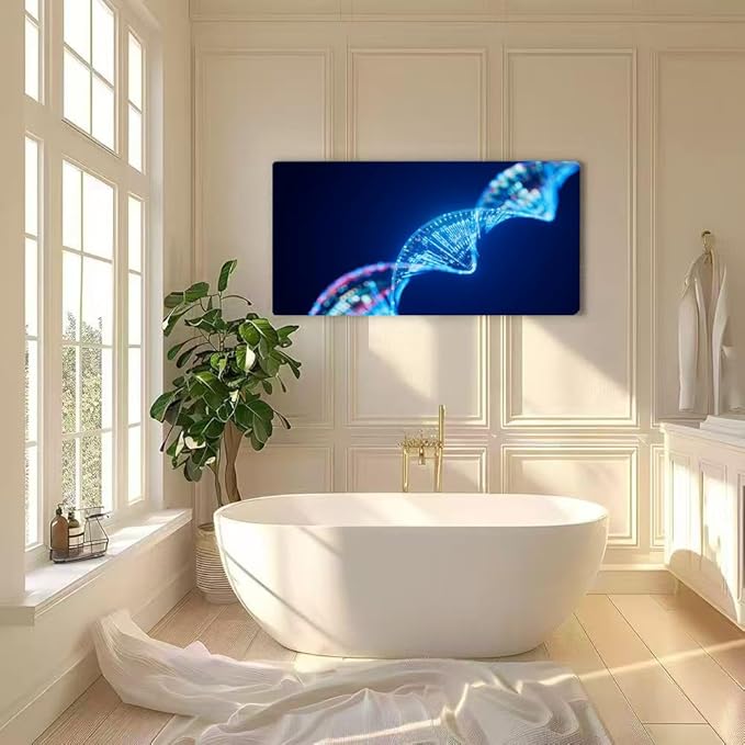 Wibinuki Wall Art Wall Decor Wall Paintings Artificial Intelligence in Healthcare, AI Health, healthcare provider for Living Room Bedroom Bathroom Home Decor Can Be Hung Directly 20"x 40"