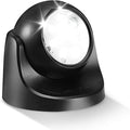 Motion Sensor Outdoor Lights - Outdoor Motion Sensor Light Battery Operated Wireless Spotlight Motion Detector Security Light Auto On Off for Sheltered Porch Stair Hallway Garage Wall Shed (1 Pack)