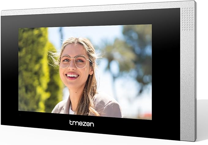 Tmezon Video Doorbell Monitor Screen ONLY Work with MZ-728 Video Intercom System