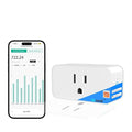 Pro Series Energy Monitoring Smart Plug Mini 15A, Smart Home Wi-Fi Outlet Compatible with Alexa, Google Home, No Hub Required, FCC & ETL Certified, 2.4G WiFi Only, 1-Pack