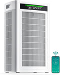 Air Purifiers for Home Large Room, Cover Up to 4800 Ft² with True HEPA Filter, with App Smart Control, Dual-Sided Powerful Filtration, AQI Display, Real-Time Temp & Humidity Monitor, HAP608