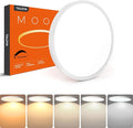 TALOYA Dimmable Flush Mount Ceiling Light,15.8Inch,24W,5 CCT,LED Ceiling Light Fixture for Bedroom,Kitchen,Living Room,White