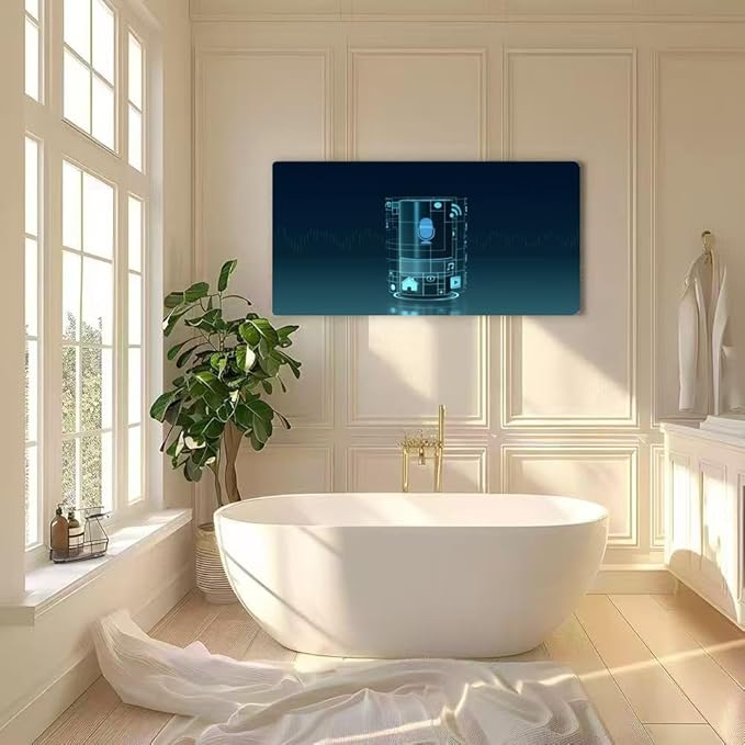 Wibinuki Wall Art Wall Decor Wall Paintings smart speaker for Living Room Bedroom Bathroom Home Decor Can Be Hung Directly 20"x 40"
