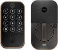 Yale Assure Lock 2 – Oil Rubbed Bronze Smart Lock for Front Door with Keypad and Adjustable Entry Codes (No Wi-Fi) and Deadbolt – Secure Keyless Entry Door Lock, YRD420-BLE-0BP