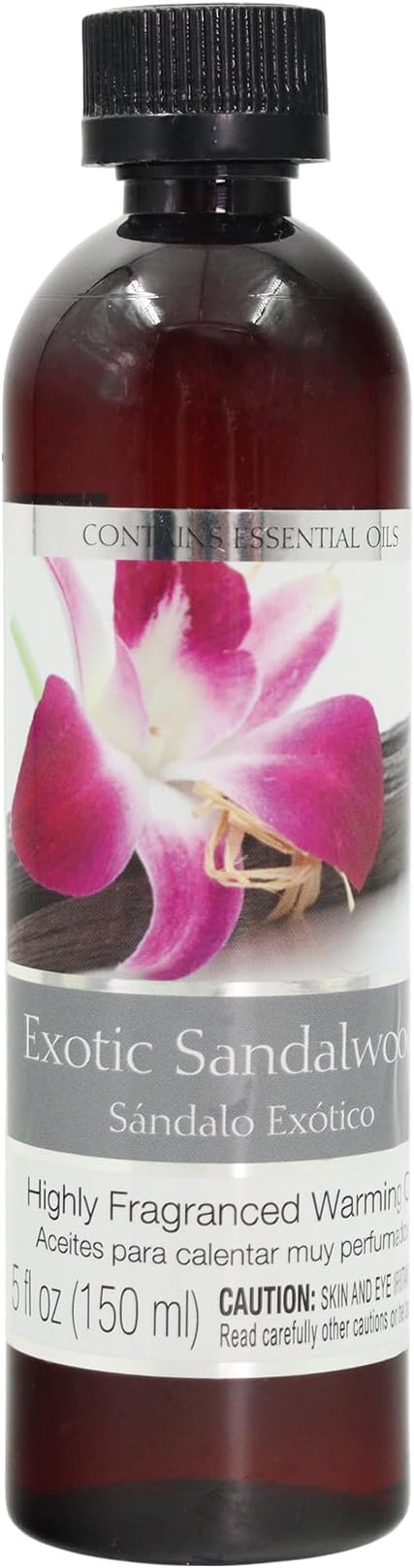 Hosley's Set of 2, 5 oz Exotic Sandalwood Fragrance Warming Oils. Ideal Gift for Weddings, spa, Reiki, Meditation, Bathroom Settings. P1