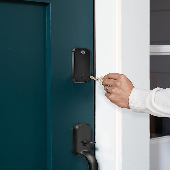 Yale Security Lock 2 Touch Deadbolt, Oil Rubbed Bronze Biometric Fingerprint Entry Door Lock with Digital Keypad for Code Entry (No Wi-Fi), YRD420-F-BLE-0BP