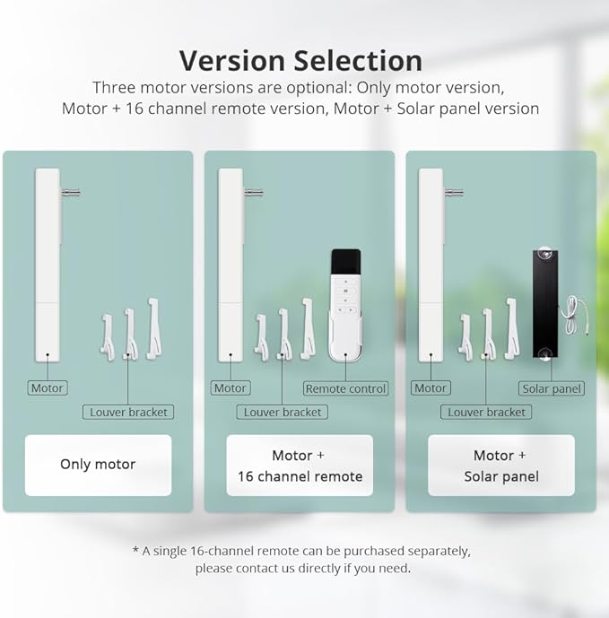 Blindsmart Motorized Plantation Shutters Opener, Automatic Plantation Shutters Opener for Windows Inside - App/Voice Control (Zigbee Version, Only Motor)