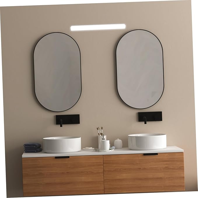 Mikikit Led Makeup Vanity Mirror Light and Fog-Resistant Front Lamp for Bathroom Easy to Install Bright Light for Makeup Application