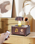 Essential Oil Diffuser, Humidifiers For Bedroom, 250ml Cool Mist Rain Diffuser, 7 Colors LED Ambient Light & Auto Shut-Off When Water Runs Out, for Office, Study Room, Yoga, Relaxation & Home