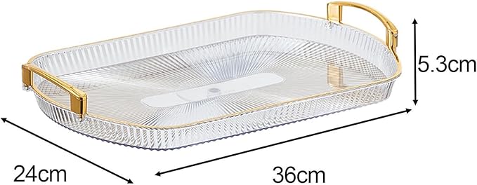 Minimalist Heart Sculpture Vanity Tray Modern Decorative Figurine Nordic Rectangle Organizer for Shelf Living Room Desk Office 7.48x2.56x9.84inch