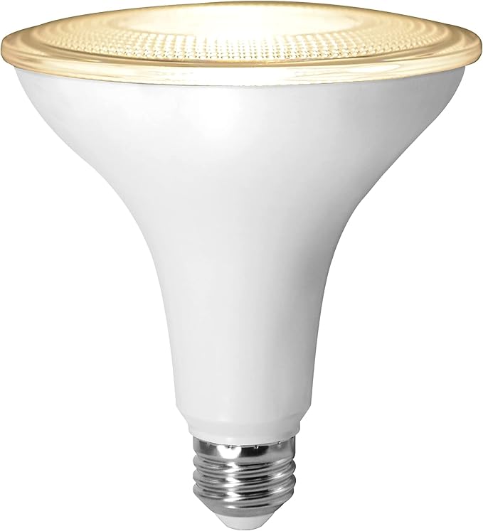Sylvania Dusk to Dawn PAR38 LED Light Bulb with Auto On/Off Light Sensor, 120W=14W, 1250 Lumens, 5000K, Daylight - 1 Pack (41363)