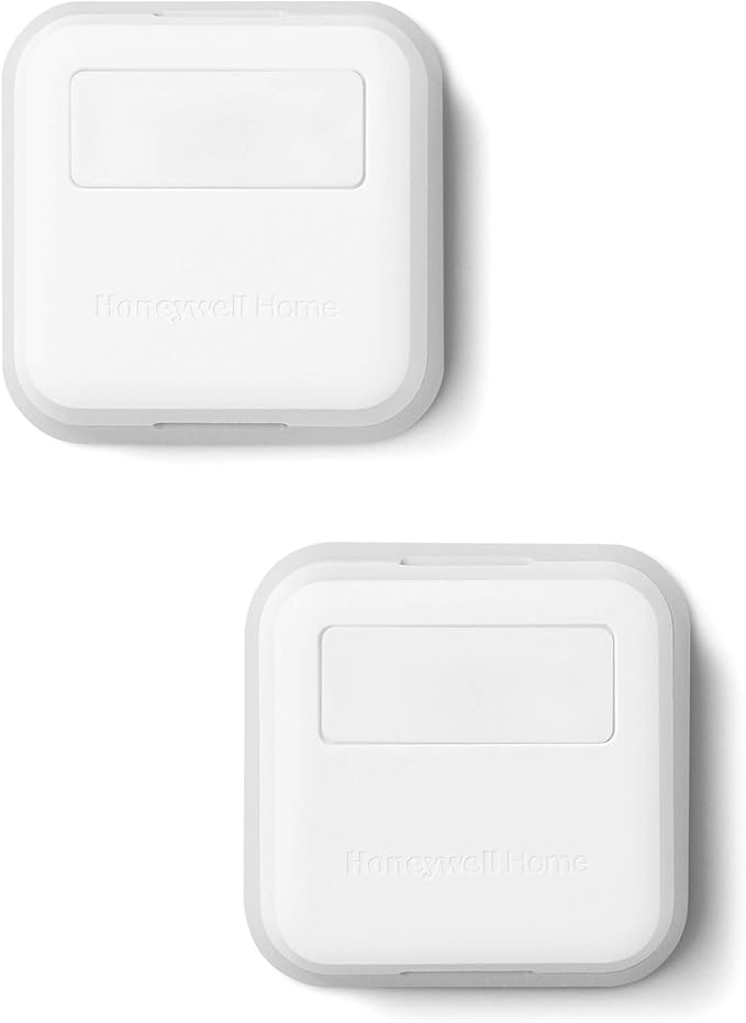 Honeywell Home RCHTSENSOR-2PK, Smart Room Sensor works with T9/T10 WIFI Smart Thermostats