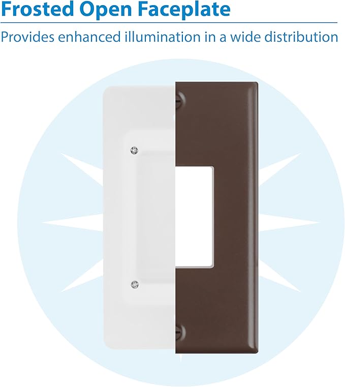 NICOR Lighting STP2 Frosted Oil-Rubbed Bronze LED Step Light (STP2F120OB)