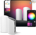 Philips Hue Play Smart Wall Washer (White), White & Color Light with ColorCast Technology, Bluetooth Compatible - 2 Pack