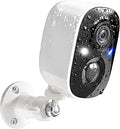 GMK Security Cameras Wireless Outdoor, 2K Battery Powered Cameras for Home Security, Color Night Vision, Motion Detection, 2-Way Talk, IP65 Waterproof, Remote Access, Cloud/SD Storage