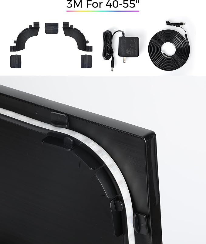 D1 PRO 3 M LED Strip Lights for 40-55" TV