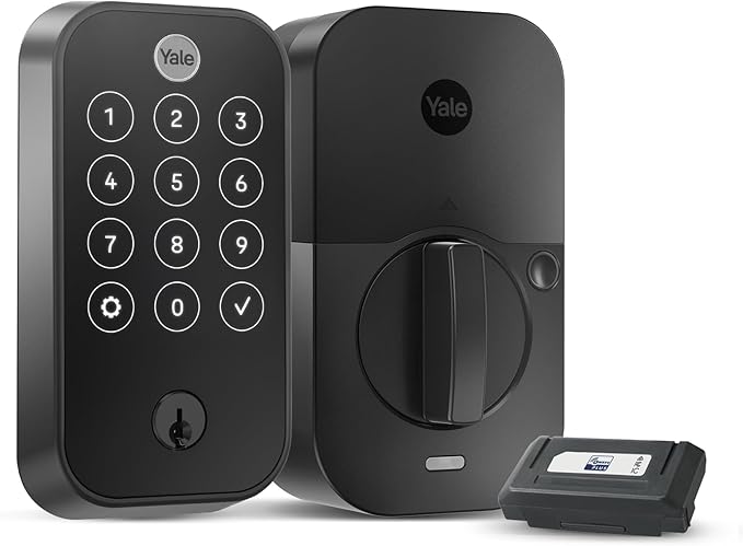 Yale Assure Lock 2 Touch with Z-Wave - Fingerprint Smart Lock in Black