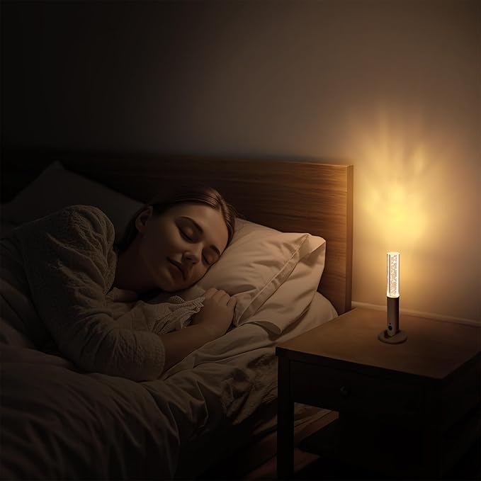 Motion Sensor Night Light Indoor, Rechargeable Night Light Wall Sconce Wooden Set of 1, Battery Powered Magnetic Wall Sconce Decor for Bedroom, Hallway, Bathroom, Stairway, Closet