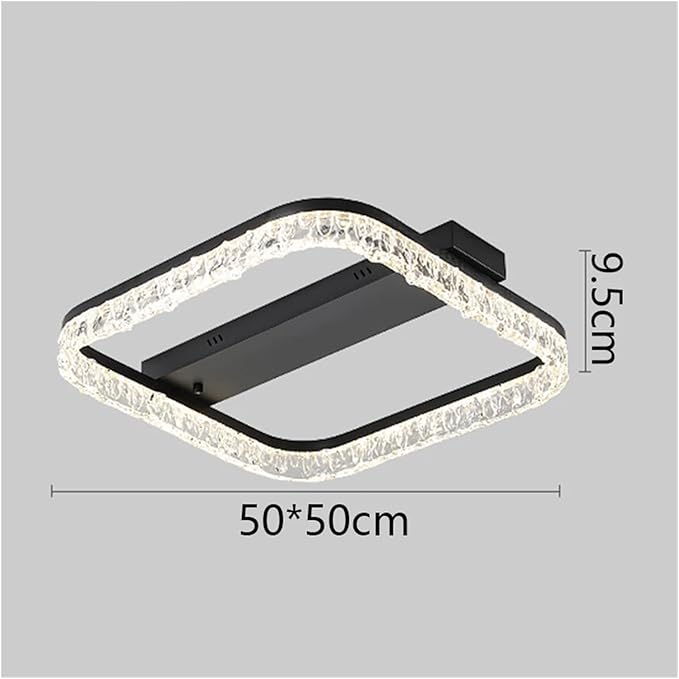Nordic Home Decoration Salon Bedroom Decor Smart Led Lights Ceiling Light Indoor Lighting Versatile Use(Neutral Light,50cm)